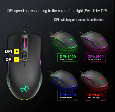 Glow Tech Gaming Mouse